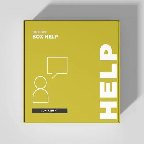 Paquete Box Help, asistencia y ayuda